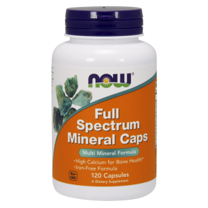 Now Foods full spectrum minerały, 120 kapsułek