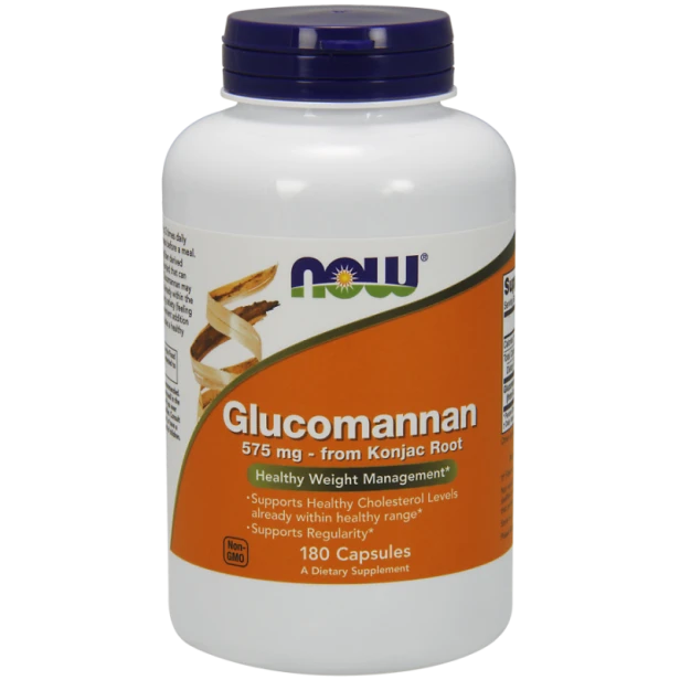 Now Foods glukomannan 575 mg 180 kapsułek