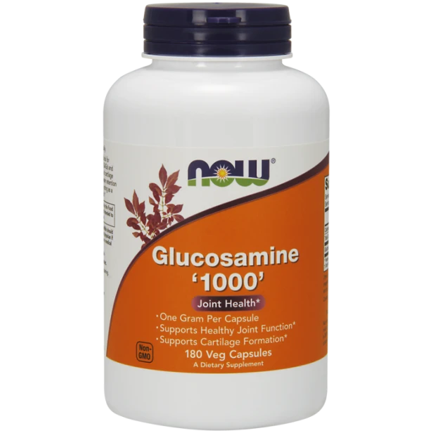 Now Foods hcl glukozamina 1000 mg 180 kapsułek