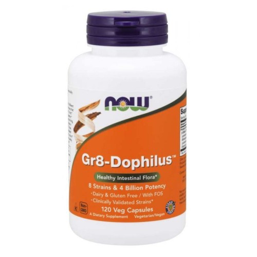 Now Foods probiotyk gr8 dophilus 120 kapsułek