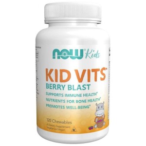 Now Foods Kid Vits multiwitamina dla dzieci, 120 tabletek