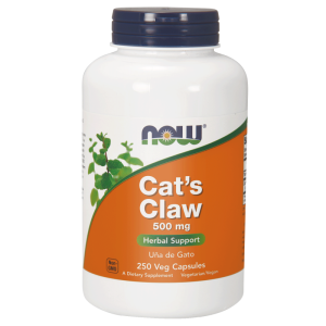 Now Foods Cat's claw Koci pazur 500 mg, 250 kapsułek