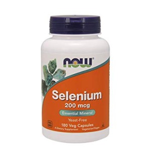 Now Foods, Selen 200 mcg, 180 kapsułek