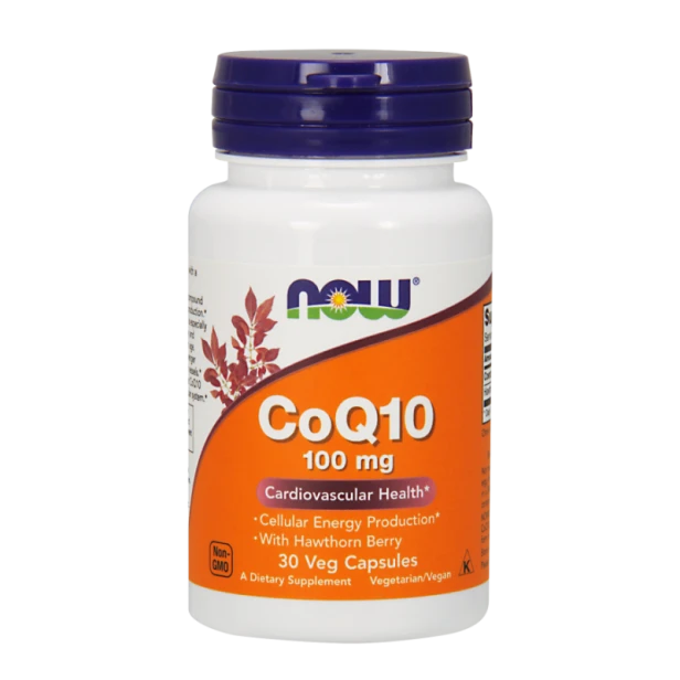 Now Foods koenzym q10 100 mg i głog 400 mg 30 kapsułek