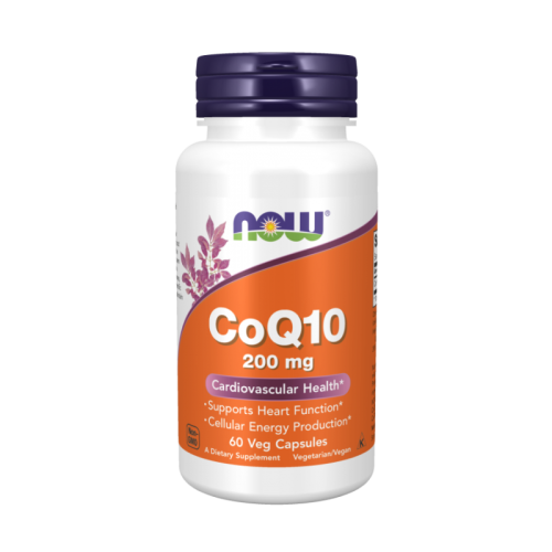 Now Foods koenzym q10 200 mg 60 kapsułek