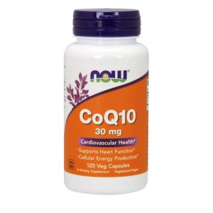 Now Foods Koenzym Q10 30 mg, 120 kapsułek