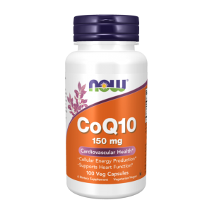 Now Foods Koenzym Q10 150 mg z lecytyną, 100 kapsułek