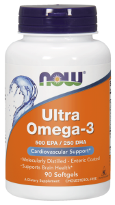 Now Foods, Ultra Omega-3 1000 mg, 90 kapsułek
