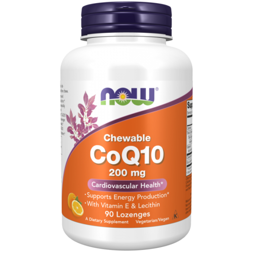 Now Foods koenzym q10 200 mg 90 tabletek