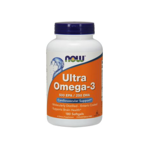 Now Foods, Ultra Omega-3 1000 mg, 180 kapsułek