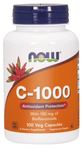 Now Foods, Witamina C 1000 mg z bioflawonoidami cytrusowymi, 100 kapsułek