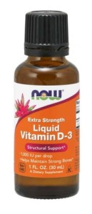 Now Foods, Witamina D3 1000 j.m EXTRA dla dorosłych, krople 30 ml
