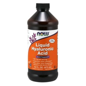 Now Foods Kwas Hialuronowy 100 mg płyn, 473 ml