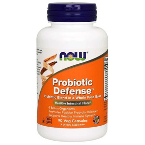 Now Foods Probiotic Defense probiotyk, 90 kapsułek