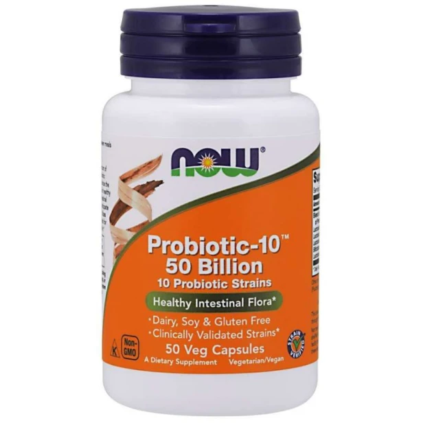 Now Foods probiotic 10 50 miliardów probiotyk 50 kapsułek