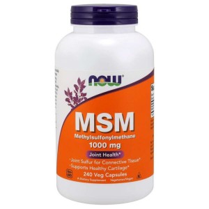Now Foods MSM metylosulfonylometan 1000 mg, 240 kapsułek