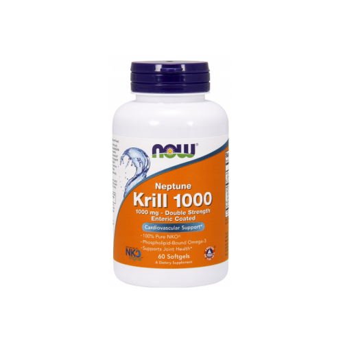Now Foods olej z kryla 1000 mg 60 kapsułek