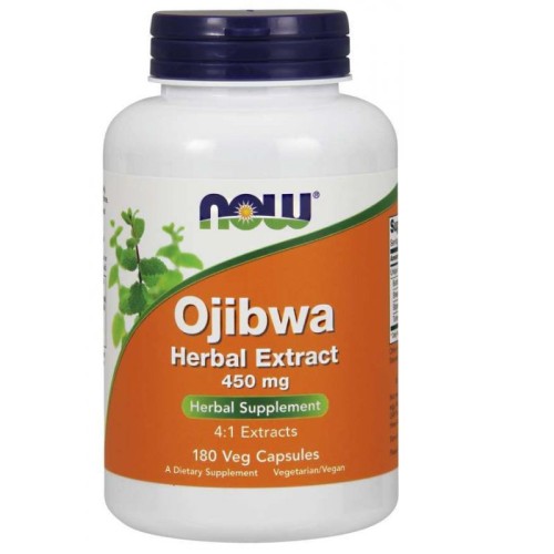 Now Foods ojibwa 450 mg 180 kapsułek
