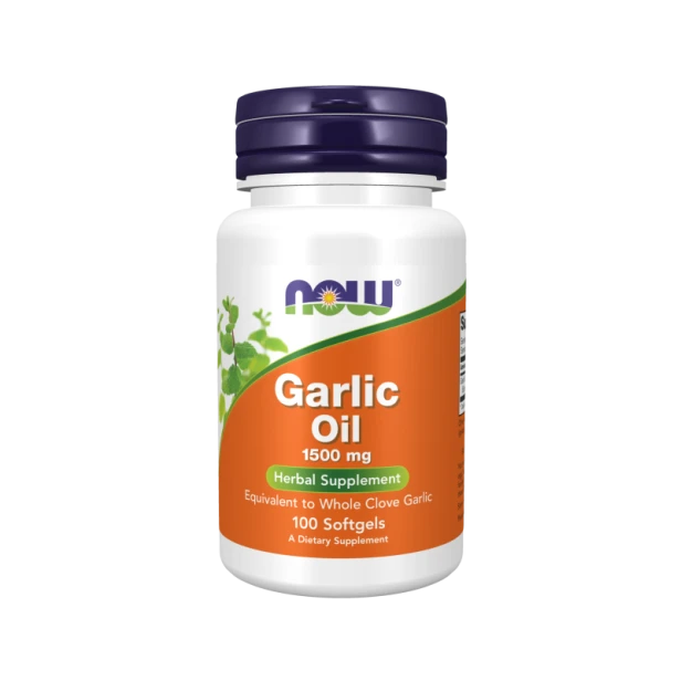 Now Foods olej z czosnku 3 mg 100 kapsułek