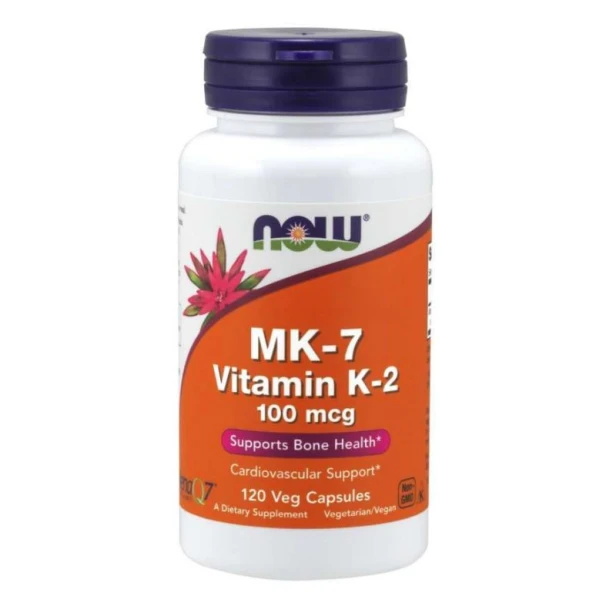 now foods, witamina k2 mk7 100 mcg, 120 kaps