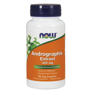 Now Foods, Wyciąg z ziela Andrographis 400 mg, 90 kapsułek