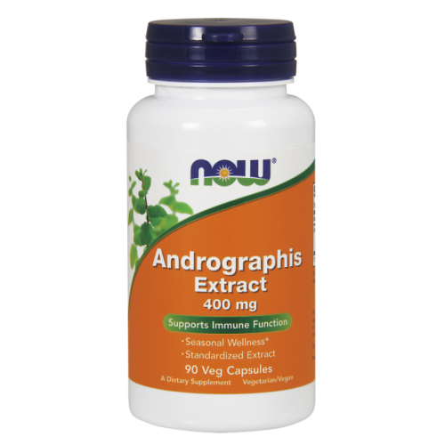 now foods, wyciąg z ziela andrographis 400 mg, 90 kaps