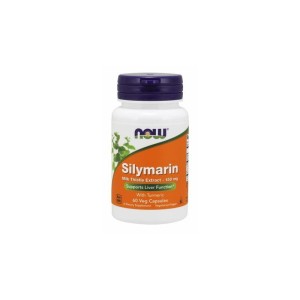 Now Foods, Wyciąg z nasion Ostroplastu 150 mg (Silymarin Milk Thistle), 120 kapsułek