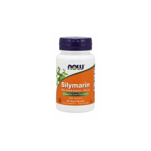 now foods, wyciąg nasion ostropestu 150 mg silymarin milk thistle, 120 kaps
