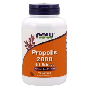 Now Foods Propolis 2000 400 mg, 90 kapsułek