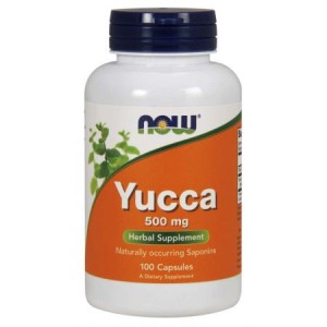 Now Foods, Yucca 500 mg, 100 kapsułek