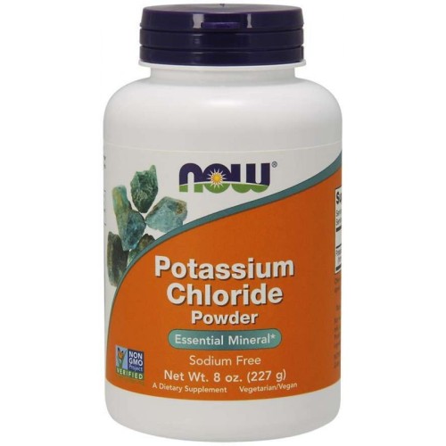 Now Foods potassium chloride chlorek potasu 227 g