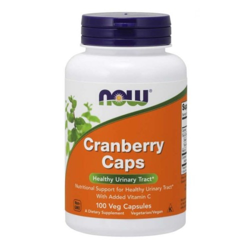 now foods, żurawina wielkoowocowa 700 mg cranberry z witaminą c, 100 kaps