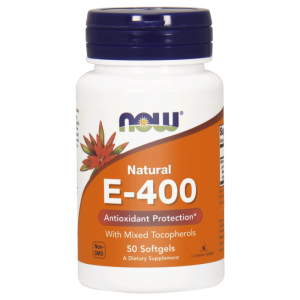 Now Foods Witamina E 400 IU, 50 kapsułek