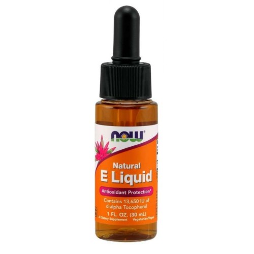 Now Foods naturalna witamina e krople 30 ml