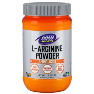 Now Foods,  L-Arginina Sport, proszek 454 g