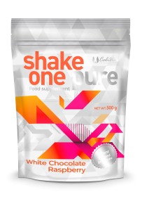 Calivita Shake One Pure Biała czekolada i maliny, 500 g