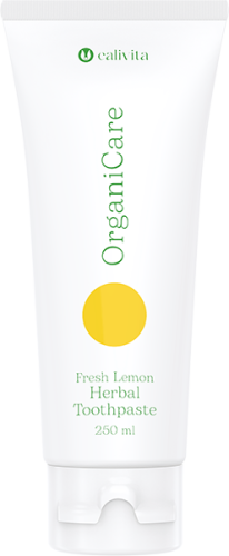 Calivita organicare fresh lemon herbal toothpaste past do zebów cytrynowa 75 ml