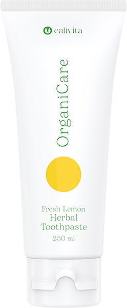 Calivita organicare fresh lemon herbal toothpaste past do zebów cytrynowa 75 ml