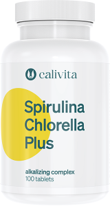 Calivita Spirulina Chlorella Plus, 100 tabletek
