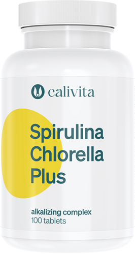 Calivita spirulina chlorella plus 100 tabletek