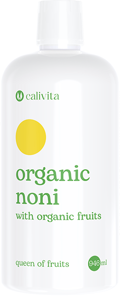 Calivita organic noni with organic fruits sok z owoców noni 946 ml