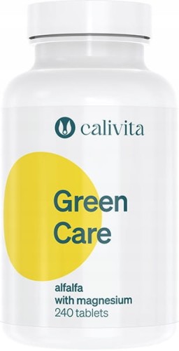 Calivita green care lucerna siewna i magnez 240 tabletek