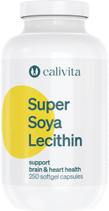 Calivita Super Soya Lecithin lecytyna, 250 kapsułek