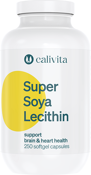 Calivita super soya lecithin lecytyna 250 kapsułek