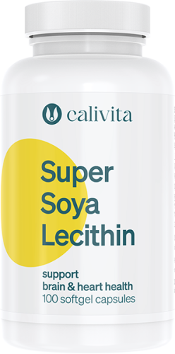 Calivita super soya lecithin lecytyna 100 kapsułek