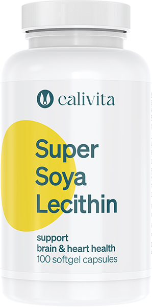 Calivita super soya lecithin lecytyna 100 kapsułek