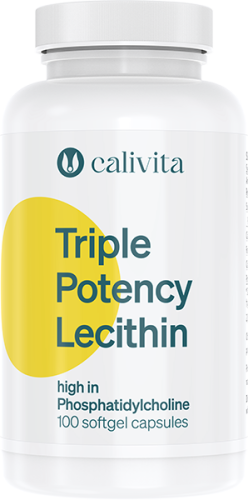 Calivita triple potency lecithin lecytyna 100 kapsułek