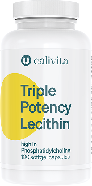 Calivita triple potency lecithin lecytyna 100 kapsułek