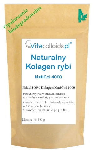 Hydrolizowany kolagen rybi NatiCol 500 gram