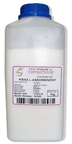 Witamina C jako kwas L askorbinowy 1000 g